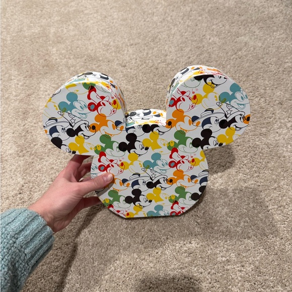 Disney Other - Mickey shaped box LNC
